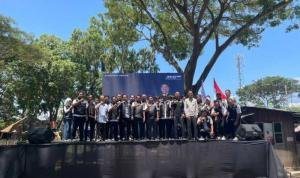 Bupati Saksikan Pelantikan Pengurus JMSI Sidrap di Monumen Ganggawa