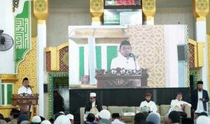 Hadiri Tabligh Akbar di Masjid Agung, Bupati Sidrap Berpidato Dua Bahasa dan Tuai Apresiasi