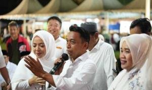 Stand Sidrap Jadi Idola,  Bupati Sidrap Bagi Telur dan Beras Gratis di Stan Sulsel Expo & Culinary