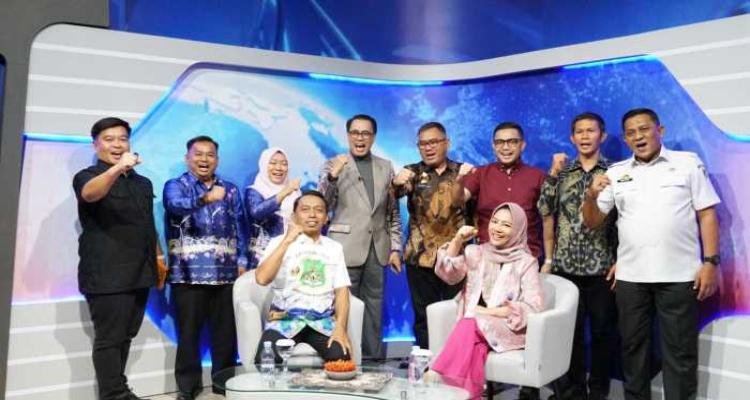 Semua Keberhasilan Sidrap Dipaparkan Bupati Syaharuddin di TVRI Sulsel