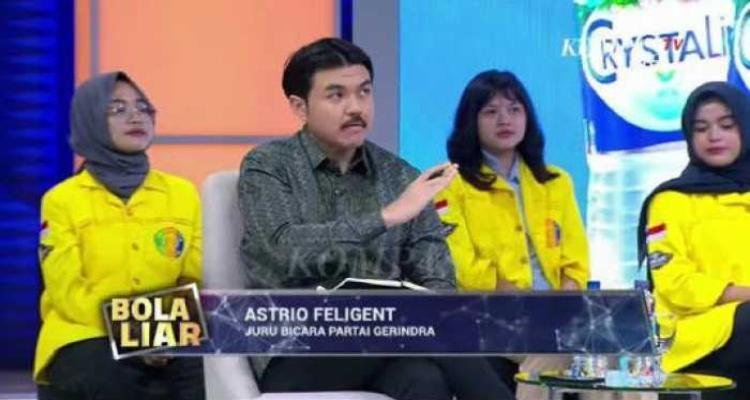 Usai Debat dengan Eks Ketua BEM UGM soal Kepala BGN, Jubir Gerindra Astrio Feligent Jadi Sorotan 