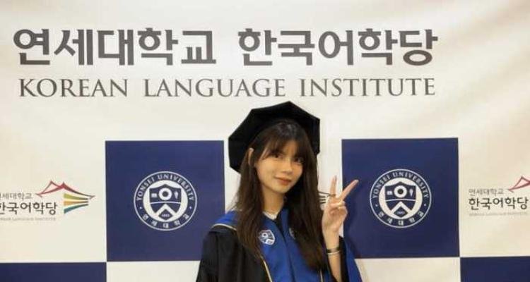 Sabrina Chairunnisa Wisuda di Korea, Dapat Sorotan Netizen, Ini Jawabannya  