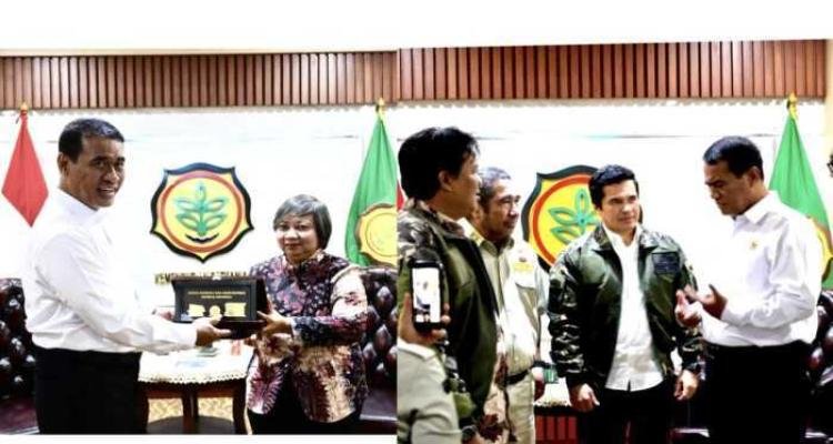 Mentan Amran Dapat Dukungan Komnas HAM dan PPM LVRI untuk Berantas Mafia Pangan