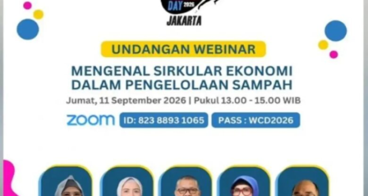 Menyambut World Cleaning Day, Webinar Sirkular Ekonomi dalam Pengelolaan Sampah