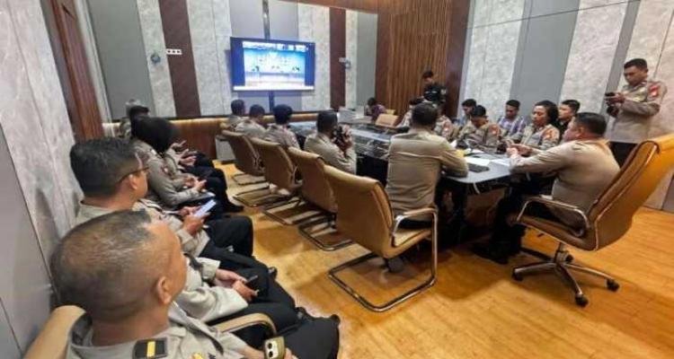 Polresta Gowa Rapat untuk Perkuat Kesiapsiagaan Hadapi Potensi Bencana