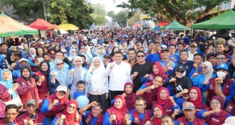 Jalan Rusa Resmi Jadi Arena CFD, Wali Kota Appi Harap Pengembangan UMKM