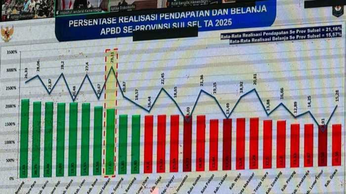 Gubernur Sulsel Paparkan Data, Sidrap Nomor Satu Capaian Pendapatan Daerah
