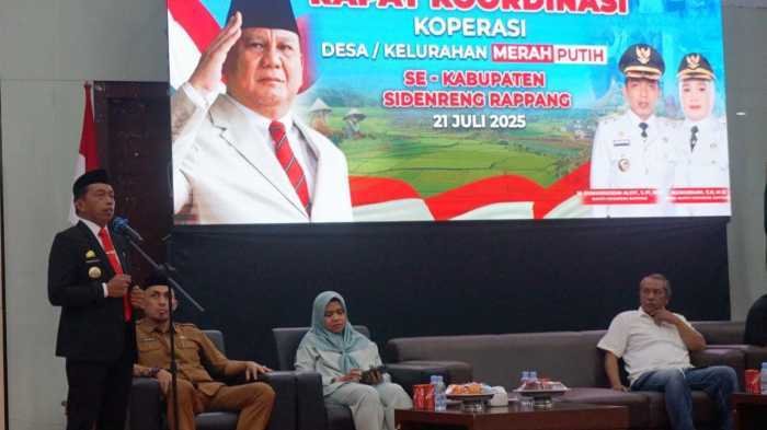 Bupati Syaharuddin: Koperasi Merah Putih Sudah Ada di Semua Desa dan Kelurahan Akhir Agustus 2025