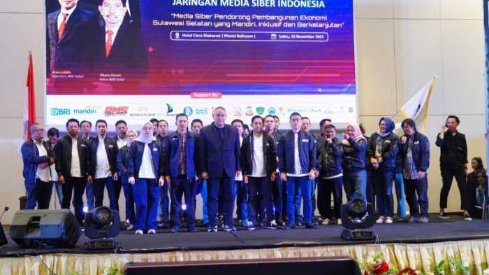 JMSI Sulsel Resmi Berdiri, Teguh Santosa Tegaskan Makassar Titik Penting Media Siber