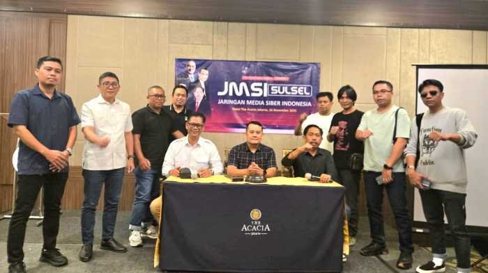 JMSI Sulsel Gelar Prarakerda 2025 di Hotel Acacia Jakarta, Ini Keputusannya