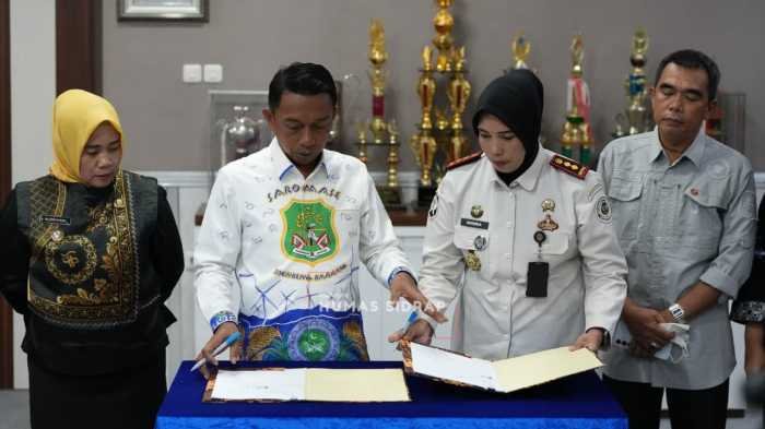 Pemkab Sidrap dan Bapas Watampone Sepakati MoU Pelaksanaan Pidana Kerja Sosial bagi Anak