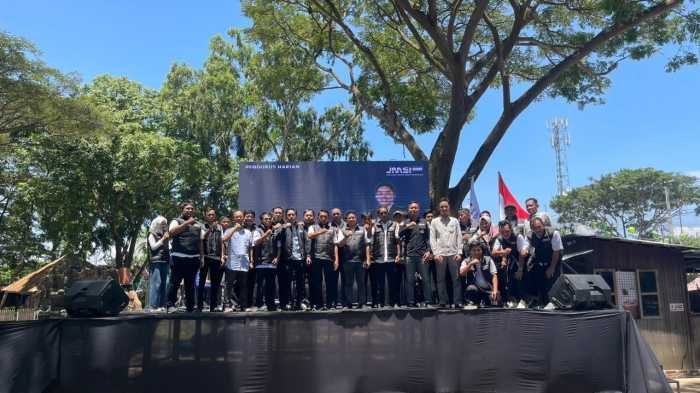 Bupati Saksikan Pelantikan Pengurus JMSI Sidrap di Monumen Ganggawa