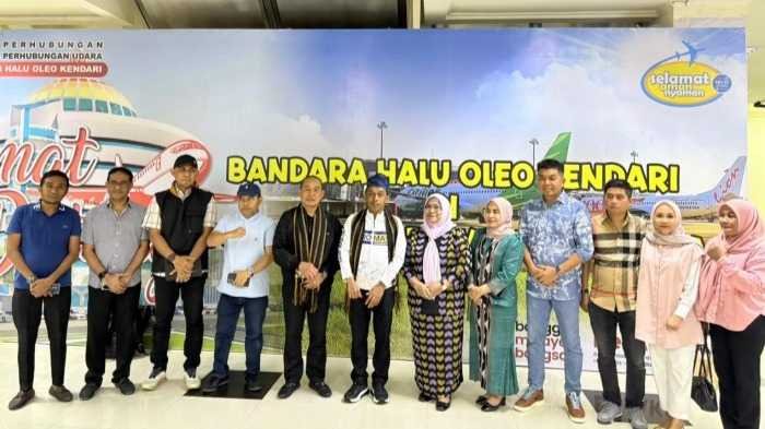 Ikuti Sejumlah Agenda, Bupati Sidrap Boyong Sejumlah Pejabat ke Kendari