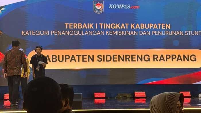 Sidrap Raih Juara Satu Kinerja Terbaik Regional Sulawesi dari Kemendagri, Terima Insentif Rp 3 Miliar