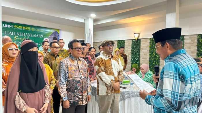 CIDES ICMI Sulsel Resmi Dikukuhkan, Himpun Puluhan Profesor dan Pakar untuk Dorong Inovasi Pembangunan Daerah