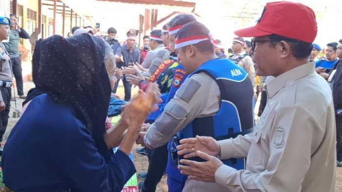 Peringati Hari Kemerdekaan, BAZNAS Berbagi di Pulau Barrang Lompo