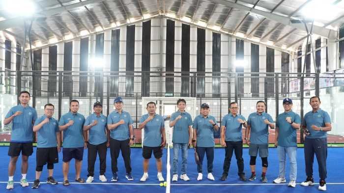 Tenis Jadi Ajang Silaturahmi Manajemen Semen Tonasa dan Forkopimda Pangkep