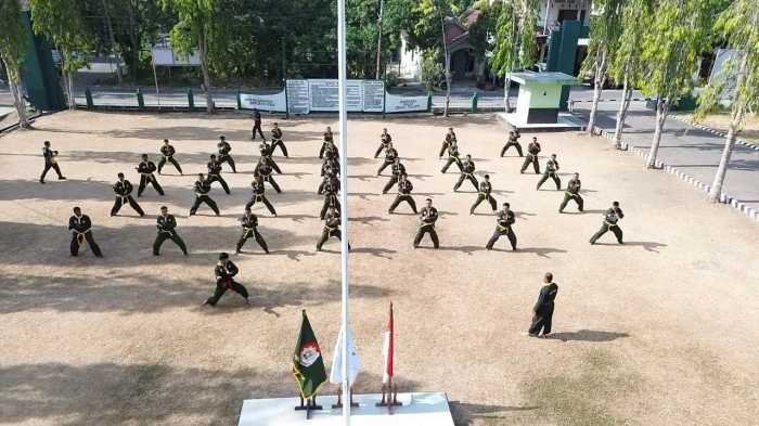 Kodim Enrekang Rutin Gelar Latihan Pencak Silat Militer, Warga Boleh Ikut