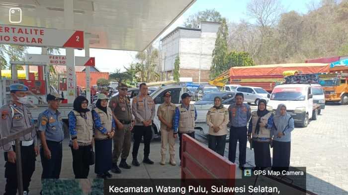 Optimalkan Pelayanan SPBU, Satgas BBM Sidrap Sampaikan 4 Poin Evaluasi