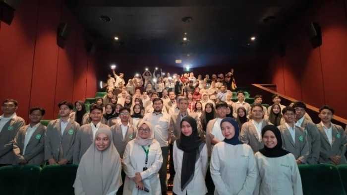 Suasana Berbeda, Kalla Institute Sambut Maba di Bioskop XXI Nipah Mall Makassar