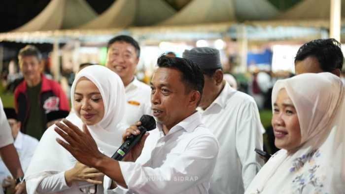Stand Sidrap Jadi Idola,  Bupati Sidrap Bagi Telur dan Beras Gratis di Stan Sulsel Expo & Culinary