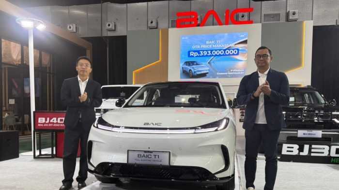 BAIC T1 Dibanderol Rp393 Juta di GIIAS Makassar 2026